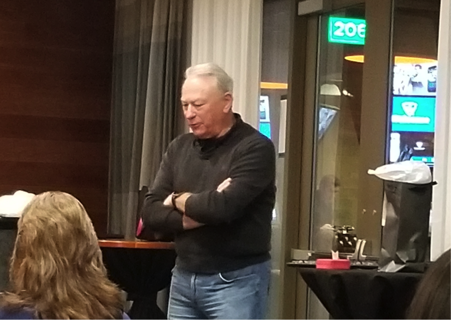 Bob Glovitz Speaks to TrustBank Team